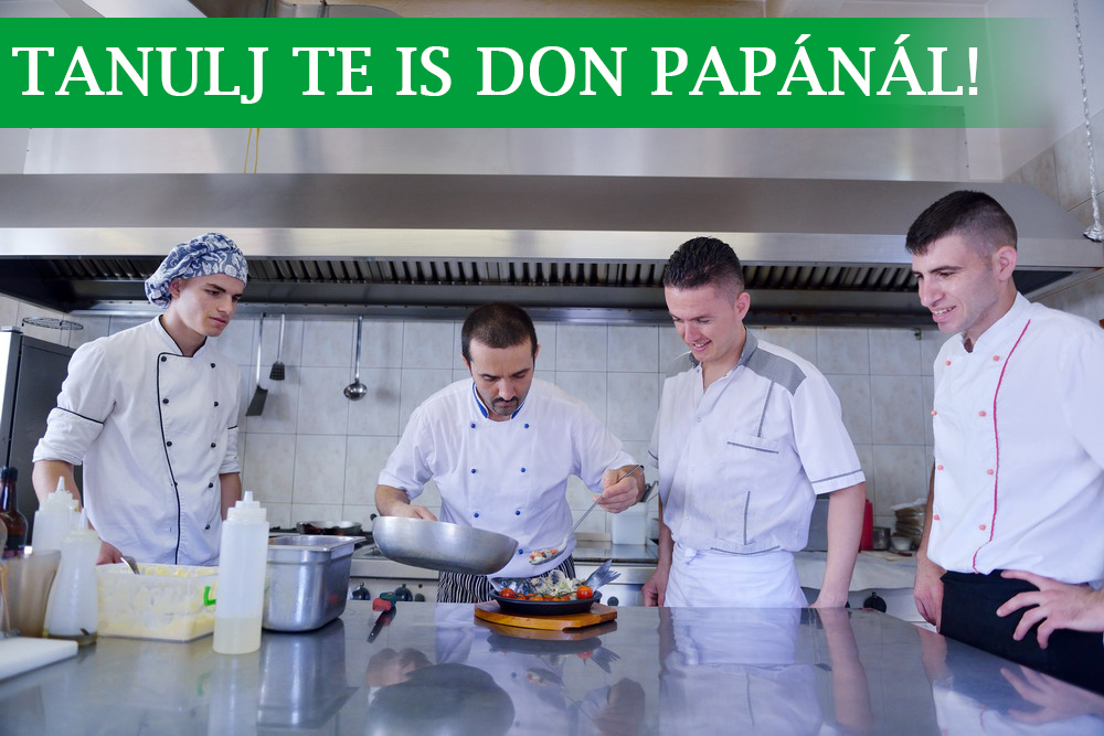 Gyakorlati helyet keresel? Tanulj Don Papától Te is...