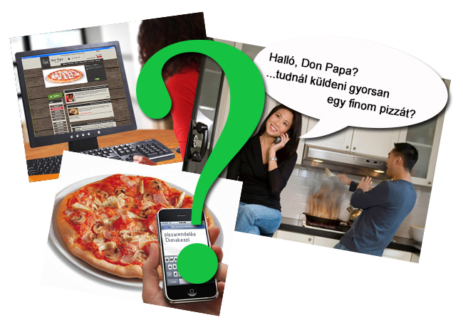 Hogyan rendeljek? - előnyök és hátrányok az ételrendelésben...