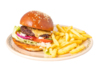 Retro burger